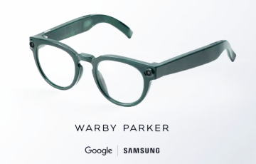 Samsung і Google прадставілі разумныя акуляры са штучным інтэлектам