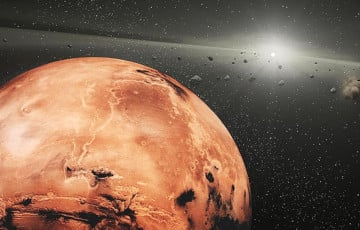 NASA показало Марс с необычного ракурса