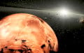NASA паказала Марс з незвычайнага ракурсу
