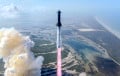 SpaceX ўпершыню запусціла найбольшую ракету Starship V3 у свеце