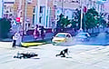 В Гомеле байкер катапультировался с мотоцикла