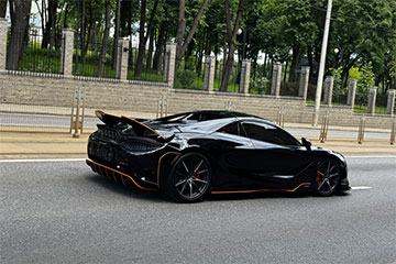 В Минске заметили очень редкий суперкар McLaren