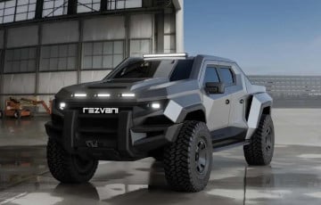 У ЗША прадставілі пікап, нібы з фантастычнага фільма