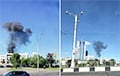 Столб черного дыма в Минске: стали известны подробности