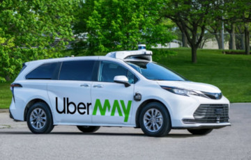 Uber запусціць робатаксі на дарогах Еўропы