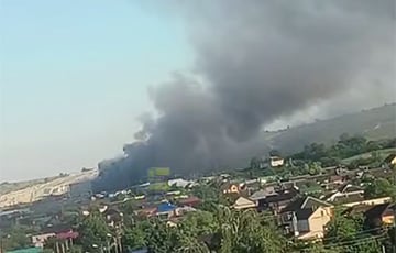An Important Russian Enterprise Is On Fire In The Belgorod Region