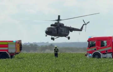 An Airplane Crashed Near An Airport In The Czech Republic