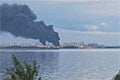 Спутниковые снимки раскрыли последствия атаки на нефтяной терминал в Санкт-Петербурге