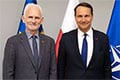 Алесь Беляцкий встретился с главой МИД Польши Радославом Сикорским