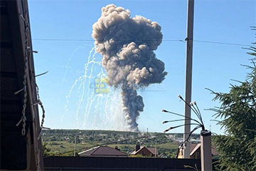 На складе боеприпасов под Белгородом произошел взр