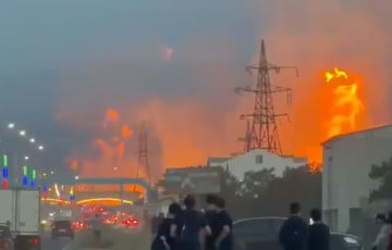 В Дагестане вспыхнул мощнейший пожар