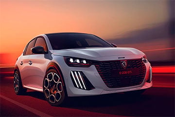 Peugeot 208 GTi вярнуўся ў новым фармаце