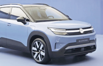 Появились фото нового дешевого электрокроссовера Volkswagen