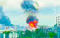 A Russian Air Defense Missile Struck The Tank Hatch At The Moscow Oil Refinery With A "precision" Strike