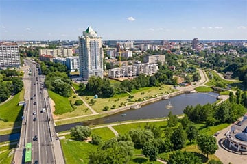 Под Могилевом обнаружили необычную дорогу