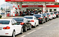 Huge Lines For Gas Are Forming In The Moscow Suburbs Following The Attack On Moscow