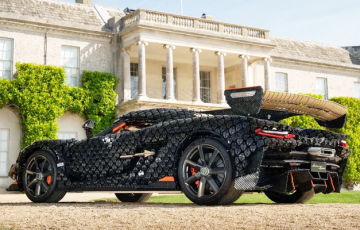 Суперкар из Lego установил рекорд скорости