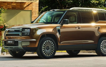Раскоша на колах: прадстаўлены новы пазадарожнік Haval H10
