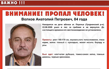 Нашелся 84-летний мужчина, который потерялся неделю назад в лесу под Гродно
