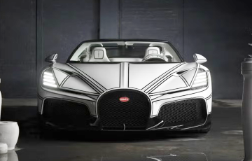 Кампанія Bugatti прадставіла «фарфоравы» гіперкар