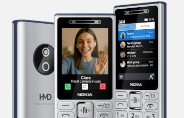 Nokia выпусціла кнопкавыя тэлефоны з падтрымкай штучнага інтэлекту