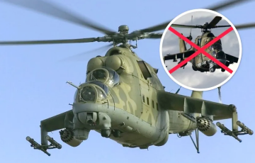 ЗСУ збілі расійскі верталёт у Азоўскім моры