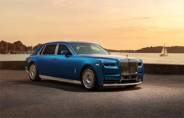 Адзіны ў свеце аўтамабіль: як выглядае «сухапутная яхта» Rolls-Royce Phantom Regatta