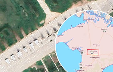 Ukrainian Drones Struck A Key Russian Airfield In Crimea