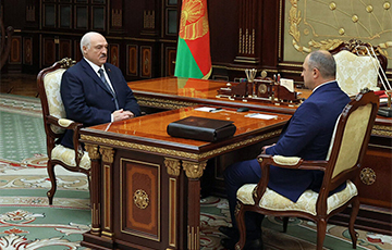 Лукашенко принял с докладом Лукашенко