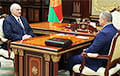 Lukashenko Received Lukashenko, Who Delivered A Report