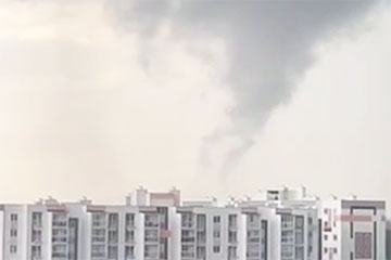 По Полоцку и Новополоцку прошел торнадо