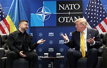 Зяленскі і Трамп сустрэліся на саміце НАТА ў Анкары: што вядома