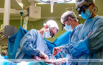 Лекары ў Мінску правялі ўнікальную хірургічную аперацыю