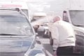 Мінчанін атрымаў у вочы перцавы газ пасля заўвагі пра далёкае святло фараў