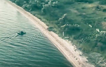 Впервые в мире: морской дрон ВСУ высадил робота-десантника на Кинбурнской косе