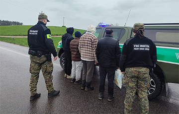 Мігранты зноў масава спрабуюць перайсці мяжу з Беларусі ў Польшчу