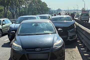 Массовое ДТП на МКАД: столкнулись сразу пять авто