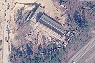 Google паказаў самыя сакрэтныя будоўлі Гомельшчыны