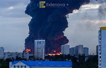 Дроны атакавалі нафтабазу ў расійскім Армавіры