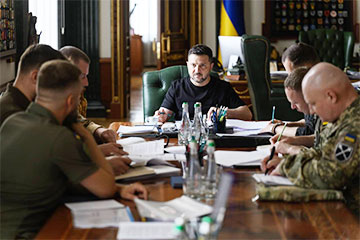 Зяленскі ўзгадніў з Драпатым і Хмарай новыя мэты для ўдараў па РФ