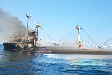 The GOLDEN LEO Sank Near Odessa