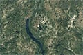 Канадец нашел на Google Maps метеоритный кратер возрастом 390 миллионов лет