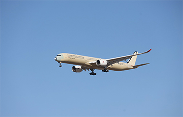 Больш за суткі ў паветры: Airbus A350 здзейсніў гістарычны пералёт