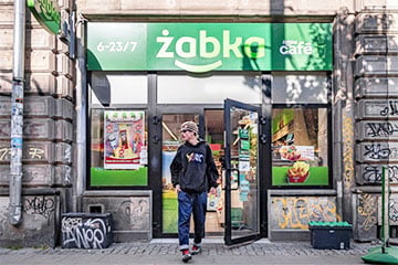 Польский магазин «Жабка» отреагировал на появление в Беларуси своего «клона»