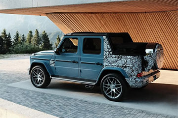 Mercedes возвращает легендарный G-Class с открытым верхом