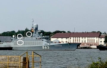 Караблі РФ баяцца дронаў у Балтыйскім моры