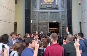 Russians Took To The Streets In A Mass Protest In Moscow