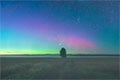Фотофакт: Северное сияние над Витебской областью
