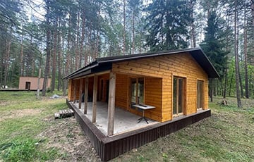 На Чыгірынскім вадасховішчы прадаюць базу адпачынку з дамамі і лазняй