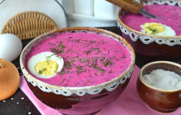 Литовцы отстояли холодный борщ